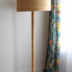Vintage rattan lamppost