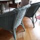 2 fauteuils vintage en rotin