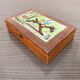 Disney Antique toy, cube puzzle - 12 pieces in their wooden case - Garnier Cornil