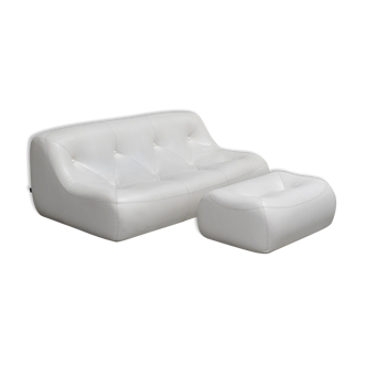 Kali  sofa and poof by Michel Ducaroy for Ligne Roset
