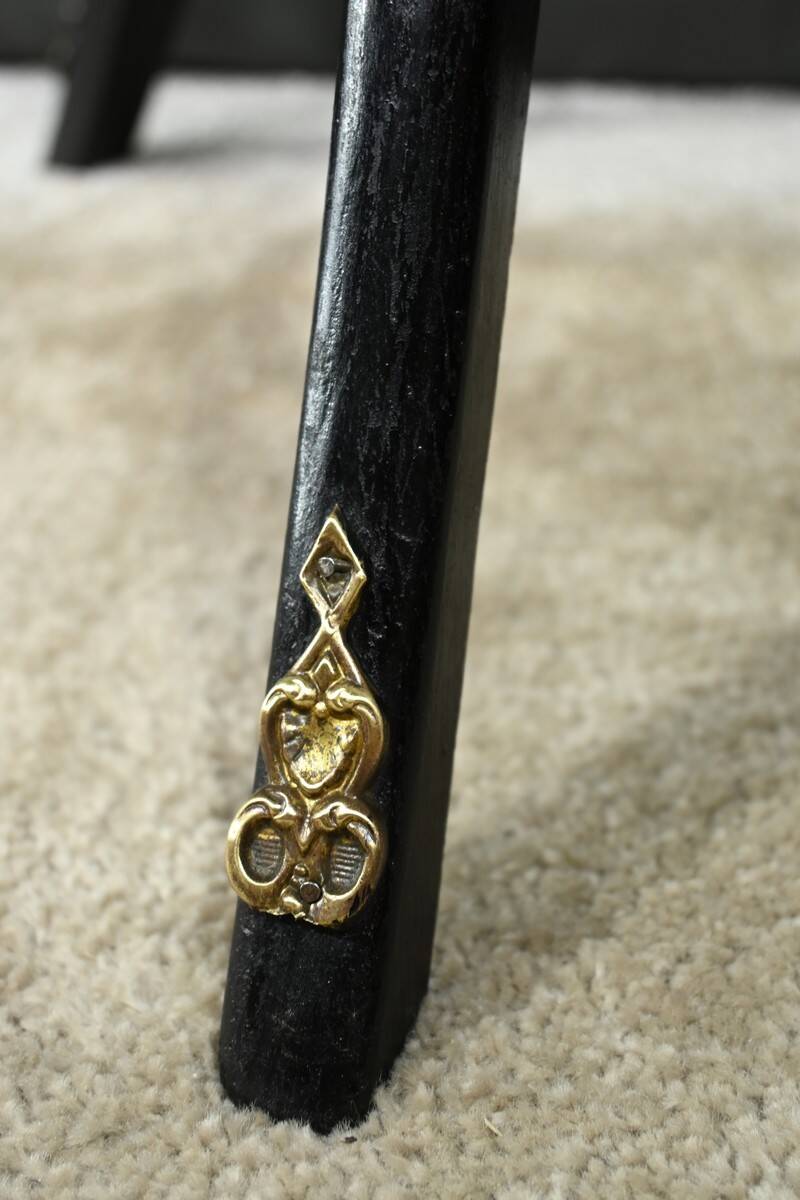 Blackened Wood Stand, Napoleon III style – 1920
