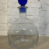 Carafe vintage en verre soufflé
