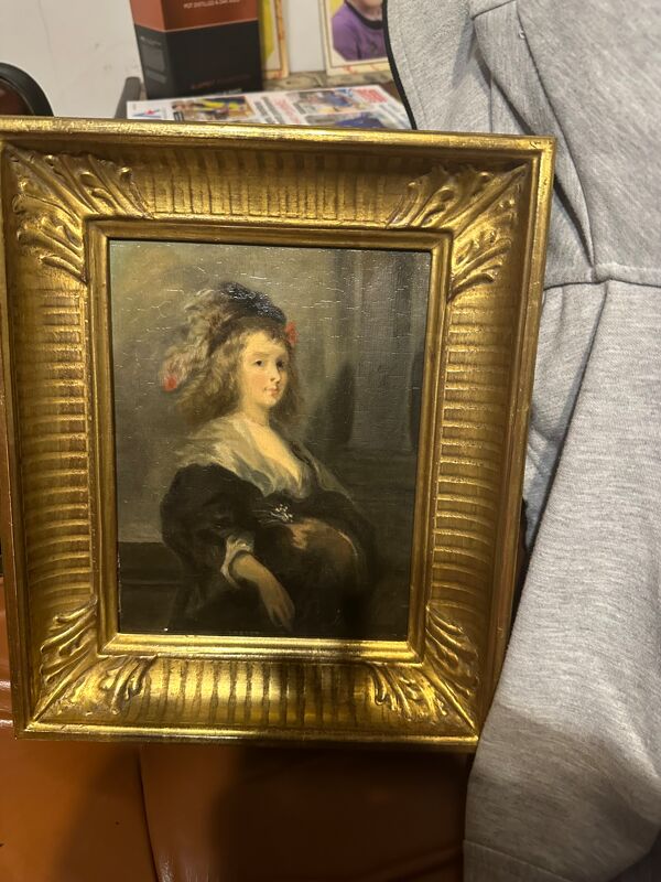Portait Huile sur toile
