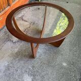 Mid-century modern teak and glass coffee table by Victor Wilkins for G-Plan, 1960s