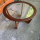 Mid-century modern teak and glass coffee table by Victor Wilkins for G-Plan, 1960s