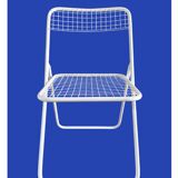 Metal folding chair