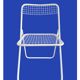 Metal folding chair