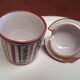 Small mustard pot signed AR-A in ceramic