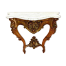 Louis xv-style gold console