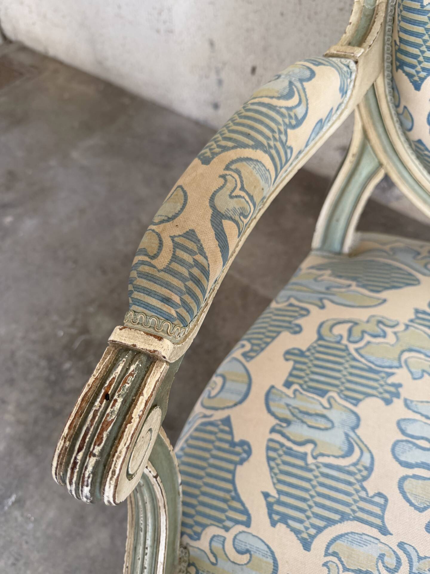 Louis XVI style armchair