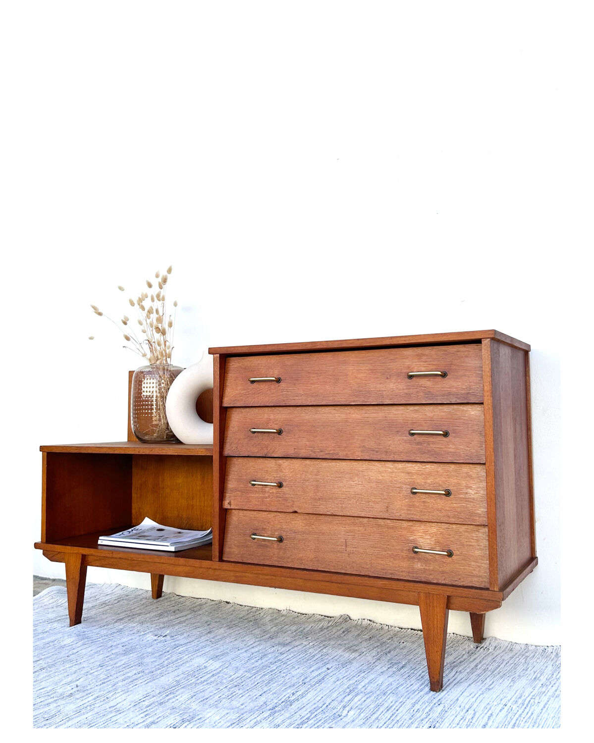 Chest of drawers in a row