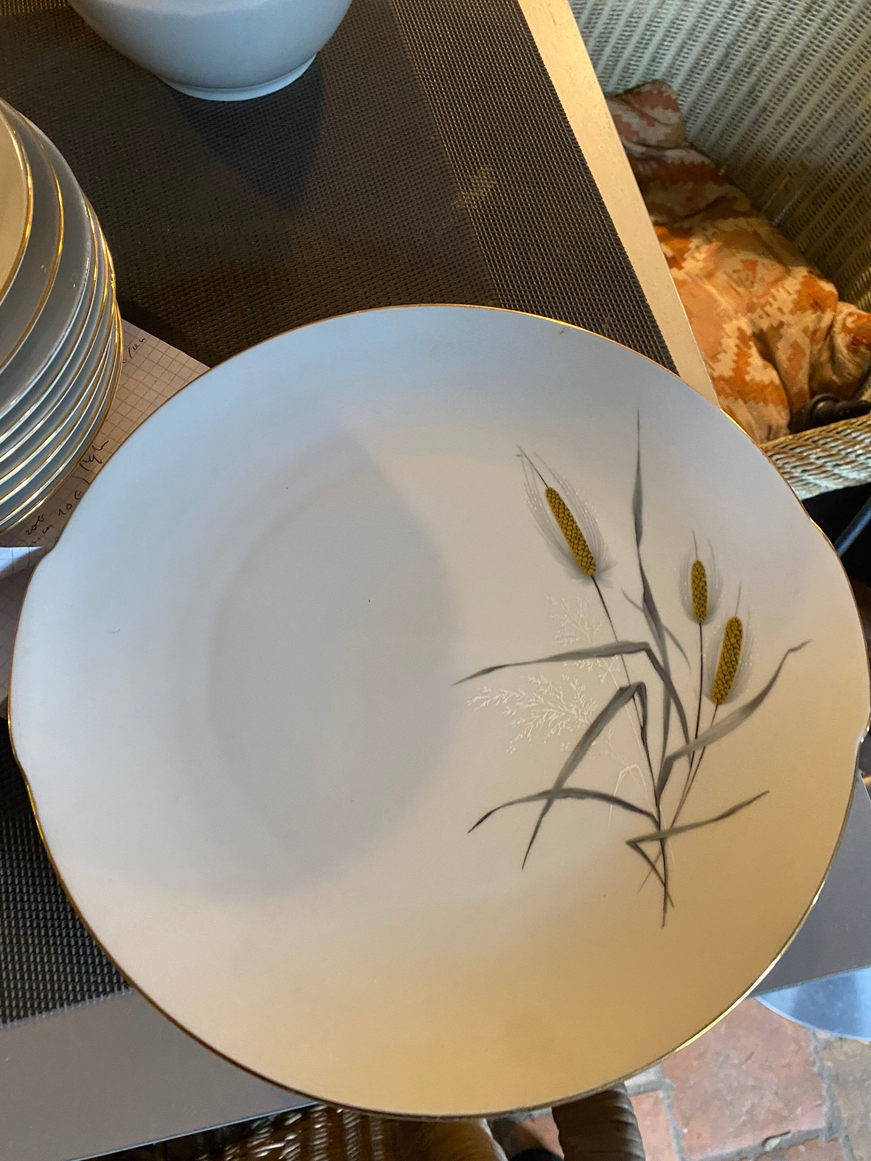 Winterling brand dessert service