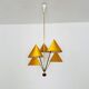 Beautiful Brass Chandelier by Rupert Nikoll