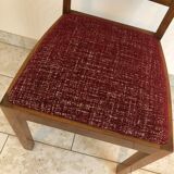Old dining chair reupholstered
