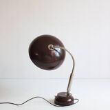 Metal Desk Lamp With Ring Light by Hala, the Netherlands 1950S