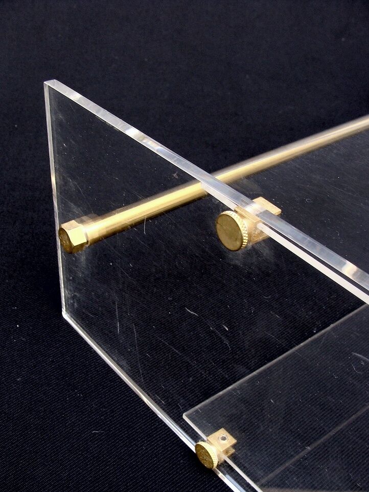 Vintage Plexiglas magazine holder