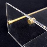 Vintage Plexiglas magazine holder