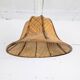 Woven rattan pendant light