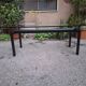 Italian Black Model LC6 Dining Table by Le Corbusier, 1980s