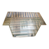 Meuble hi-fi Plexiglas années 70