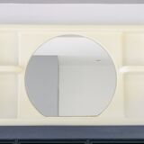 J-Paul Emonds-Alt mirror shelf for Meurop, space age era, vintage 70s