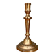 Antique brass candlestick (C1)