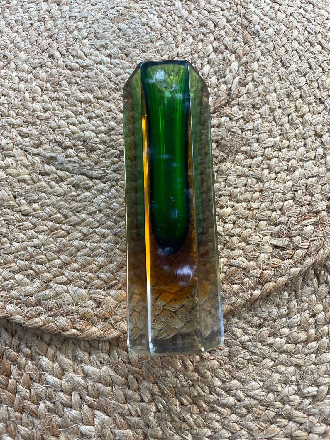 Soliflore vase in Murano glass paste