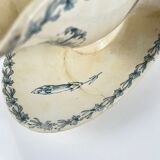 Sauceboat model "Carnation", KG Lunéville, ironstone, 19th century