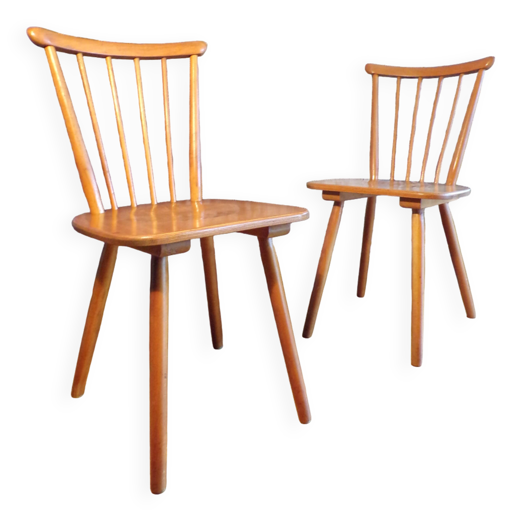 Pair of Scandinavian Windsor chairs