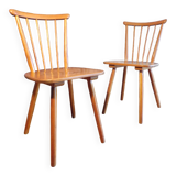 Pair of Scandinavian Windsor chairs