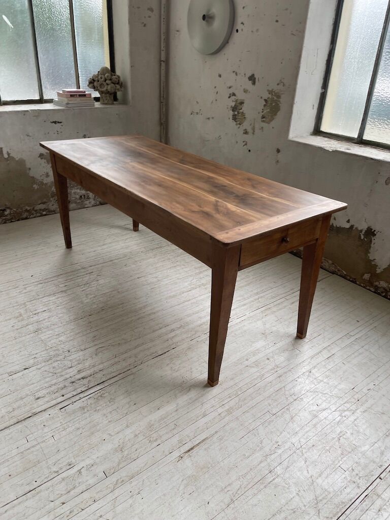 Walnut farm table 190cm