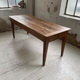 Walnut farm table 190cm