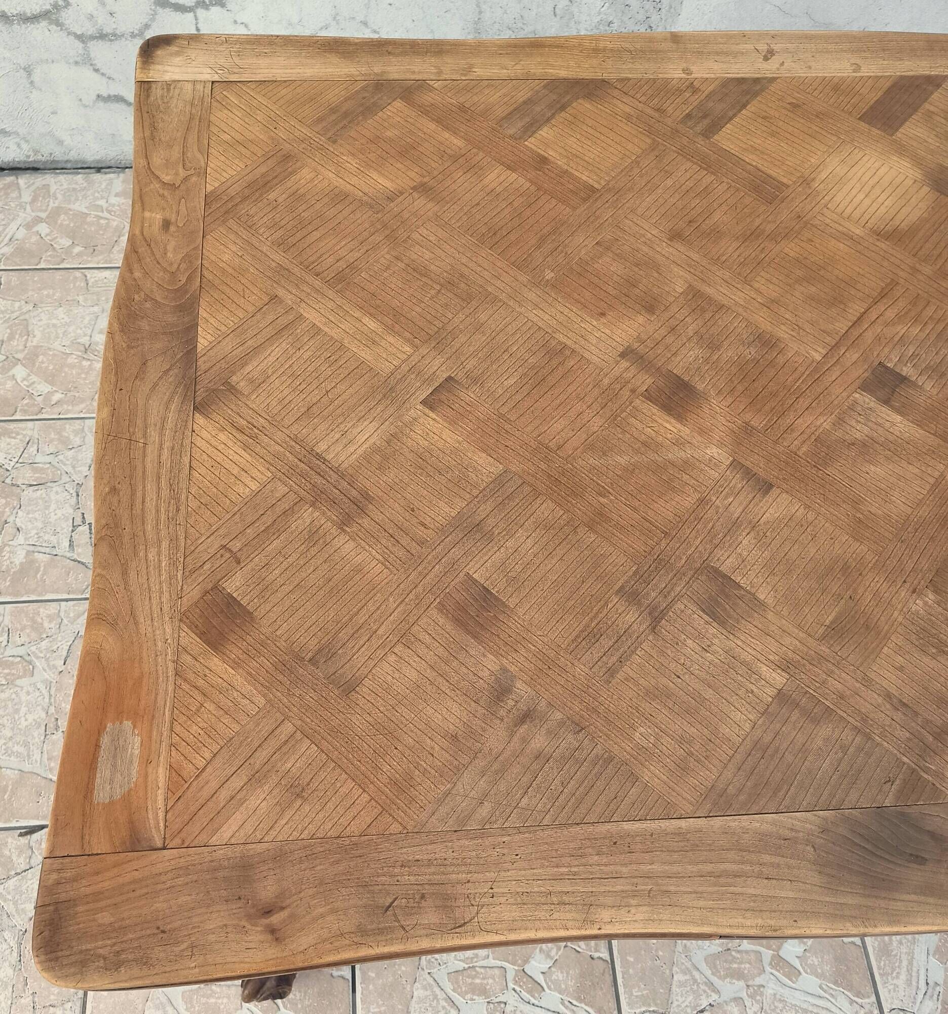 Louis XV style beech table