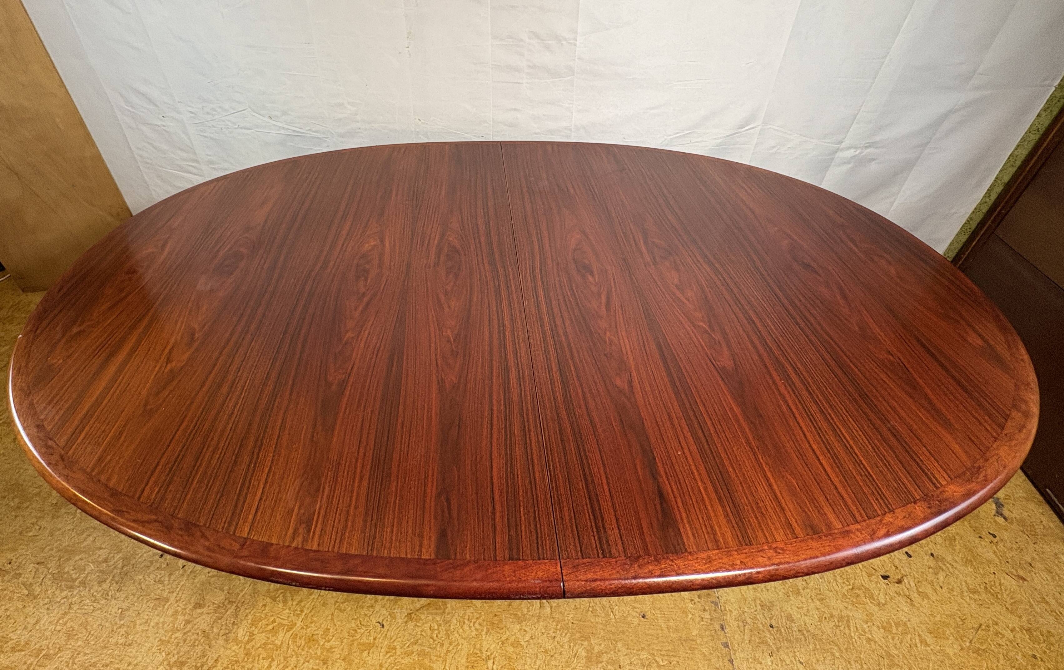 Exceptional Skovby Danish Rosewood Dining Table | Mid-Century | Sculptural