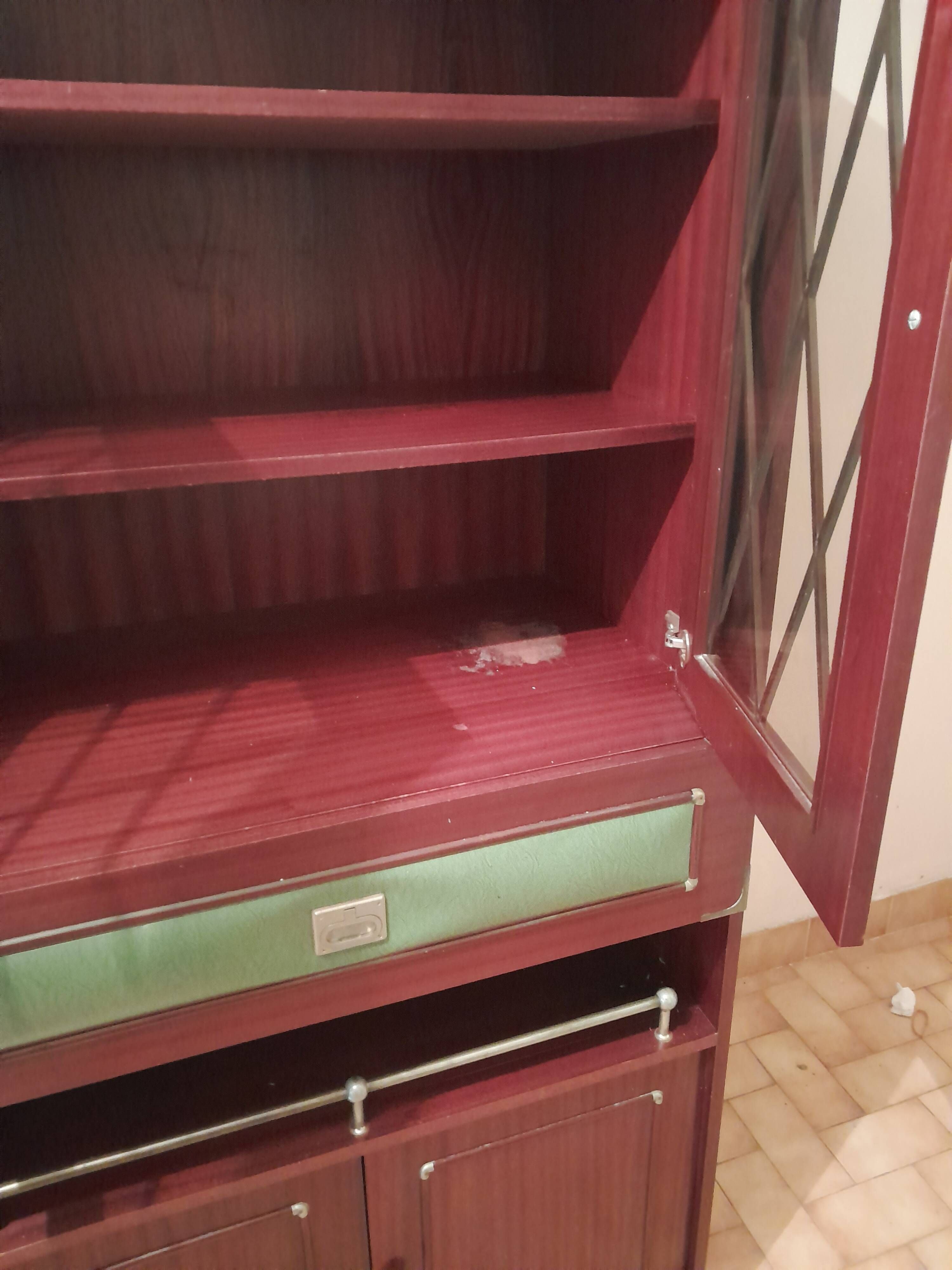 Art Deco vintage secretary bookcase – 1940s/1950s