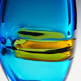 Large vase Alfredo Barbini 'double incalmo', Venice around 1968