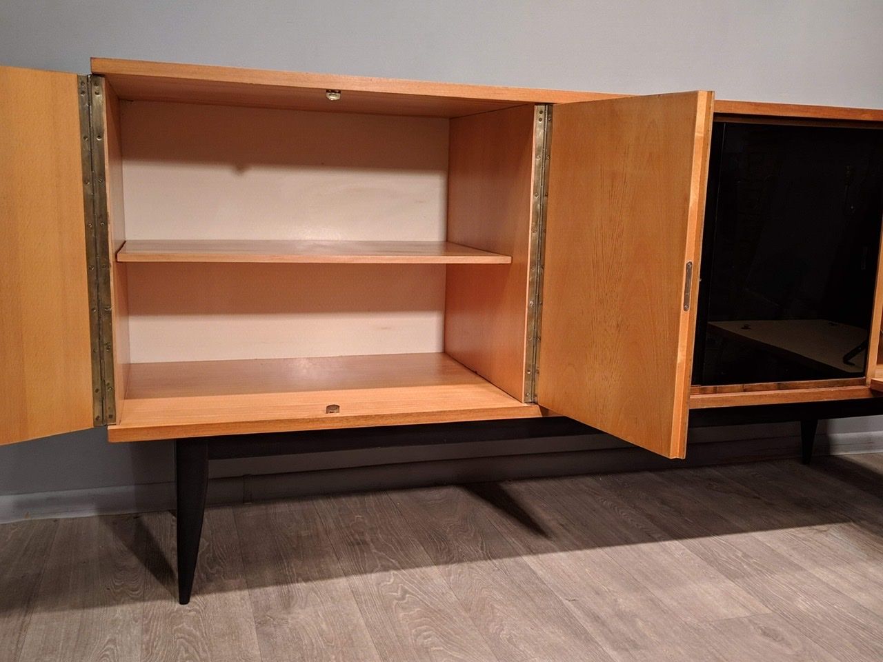 Sideboard veneered with B.F.M. vintage 60's