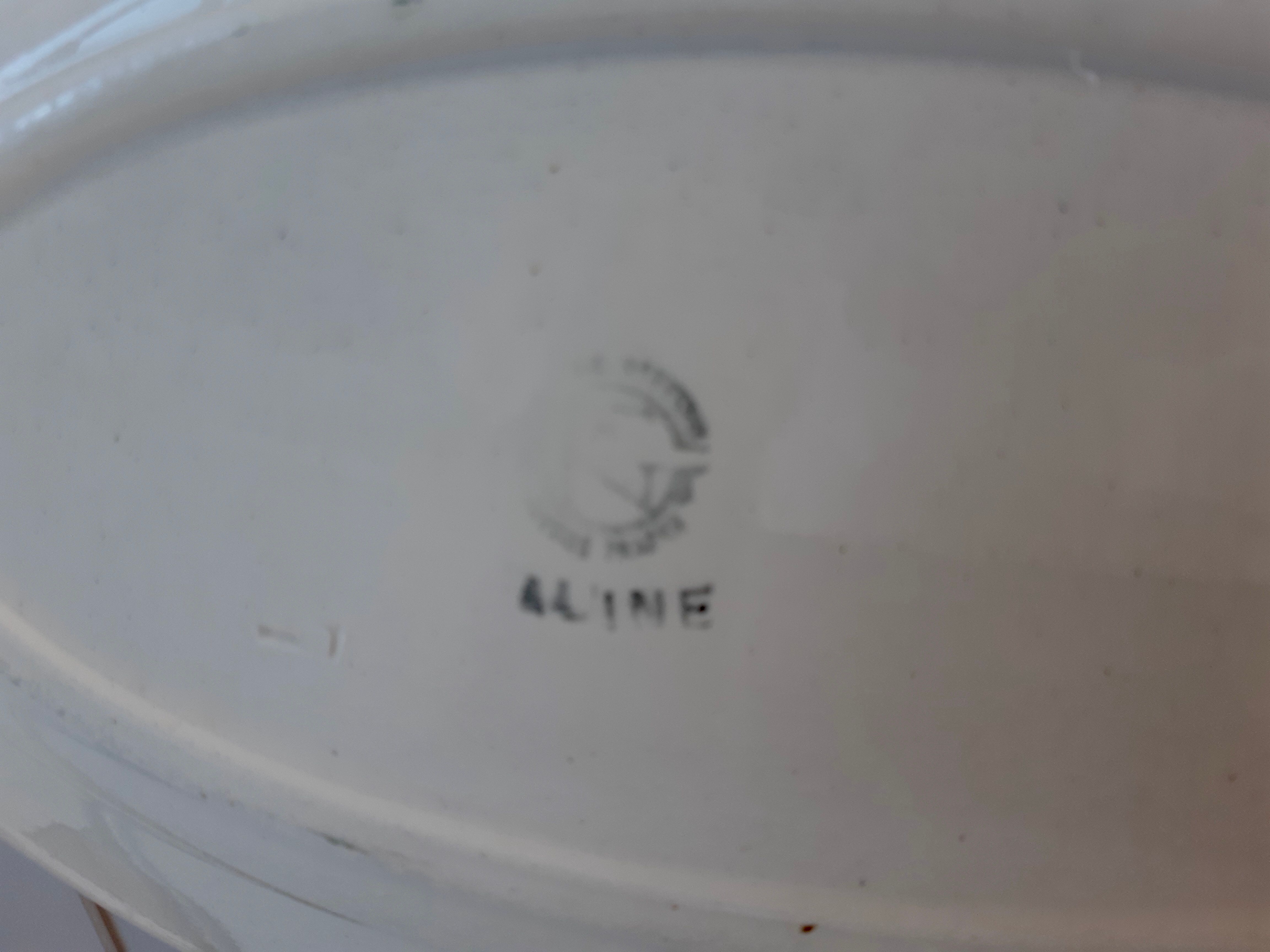 Earthenware plat of Givors