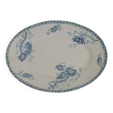 Plat ovale Sarreguemines "Royat"