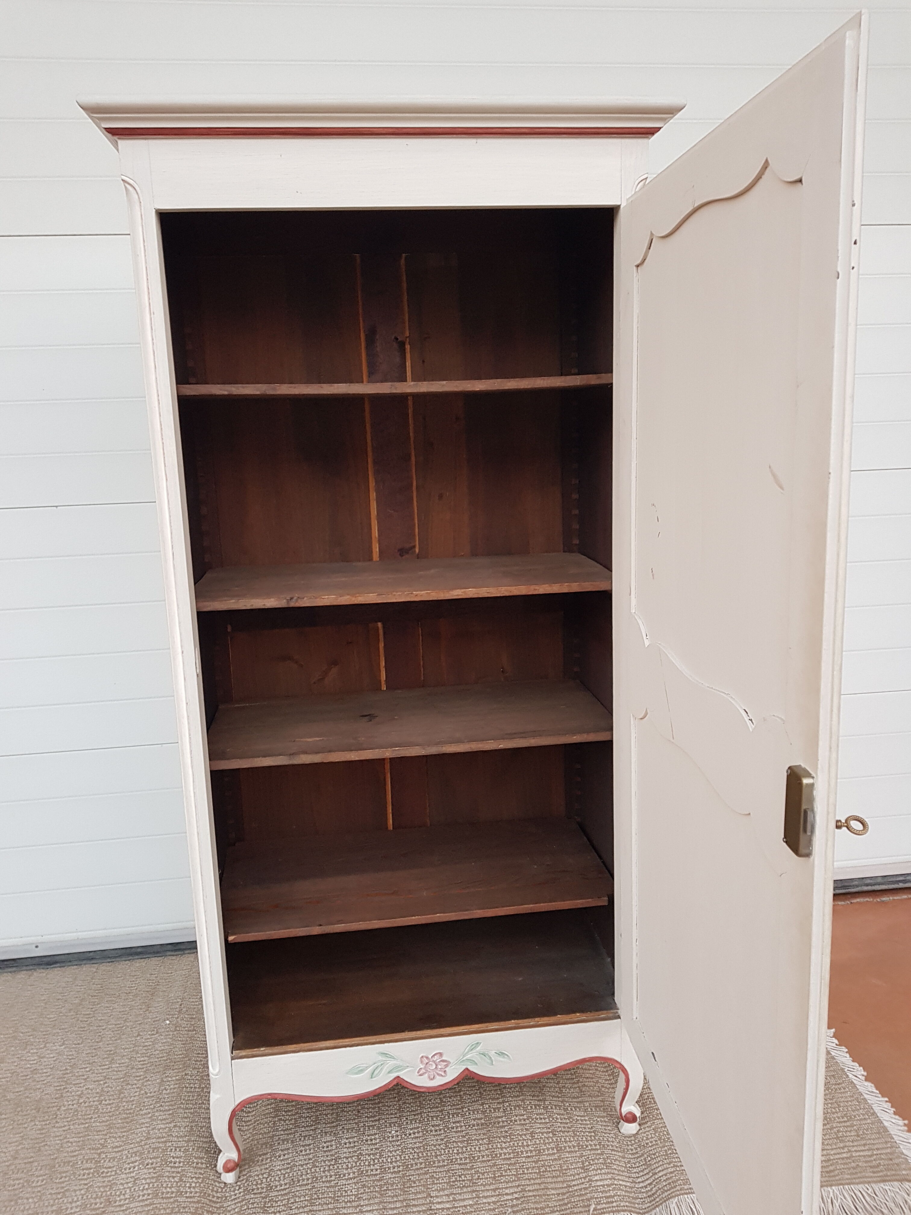 1930s painted cabinet