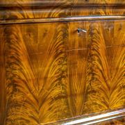 Secrétaire en acajou Biedermeier antique, 1850