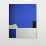 Large acrylic painting Klein Blue 3.