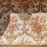 Wooden trunk vintage patchwork decor