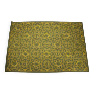Tapis en boucle de laine au motif moderne du milieu du siècle, des années 1960, Allemagne