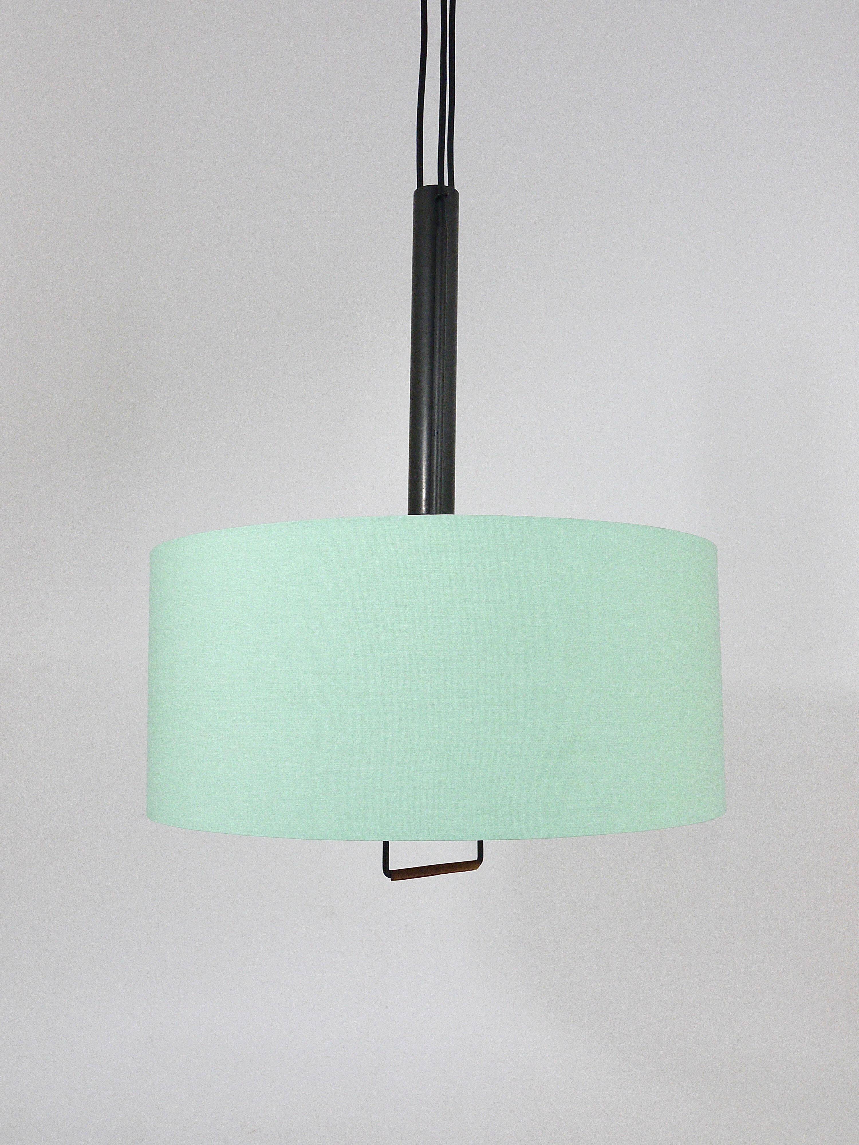J.T. Kalmar Lampe Suspendue à Contrepoids réglable Milieu du Siècle, Autriche, Années 1950