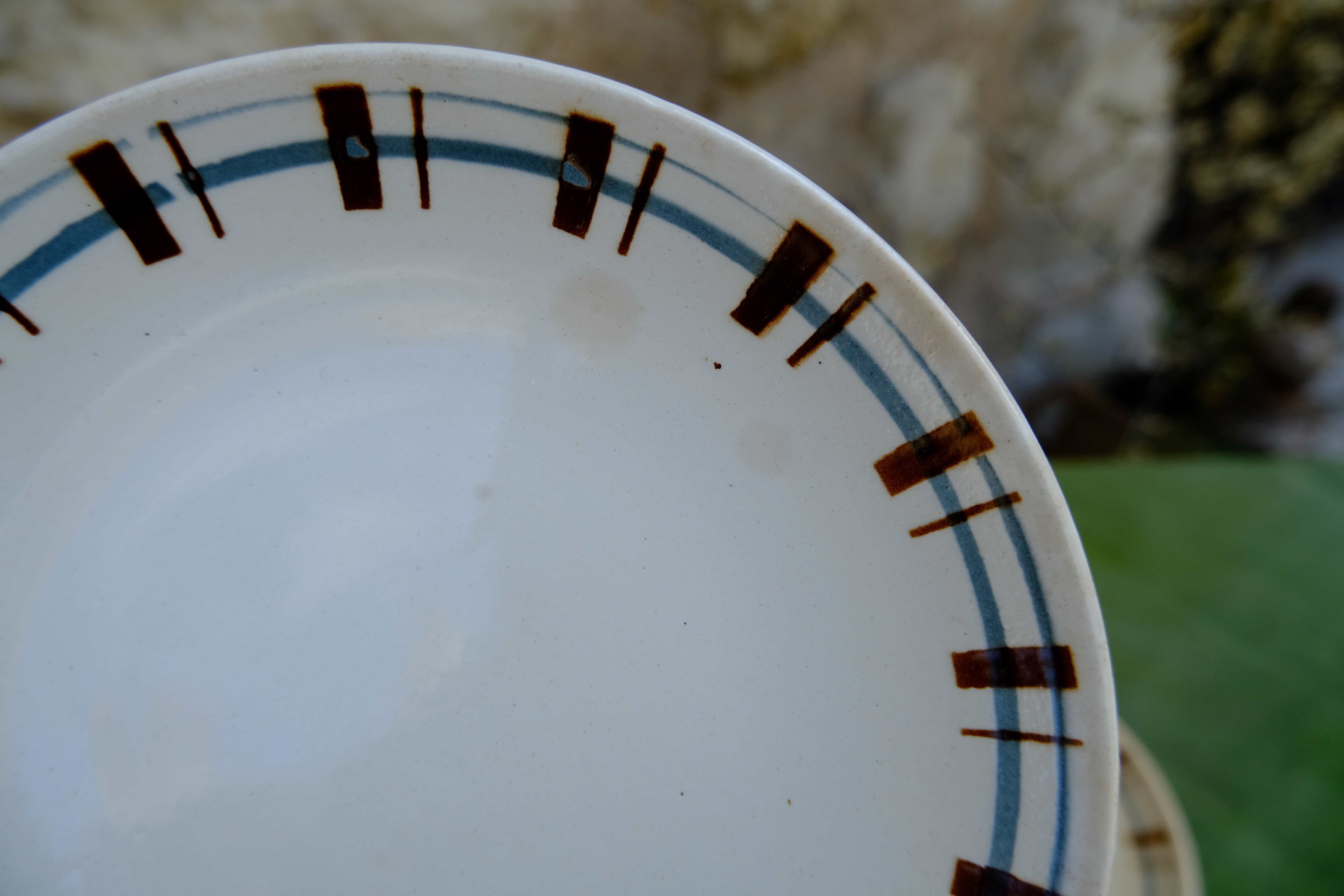 Cheese or dessert plates, Digoin and Sarreguemines 9205