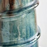 Pitcher in handcrafted enameled ceramic