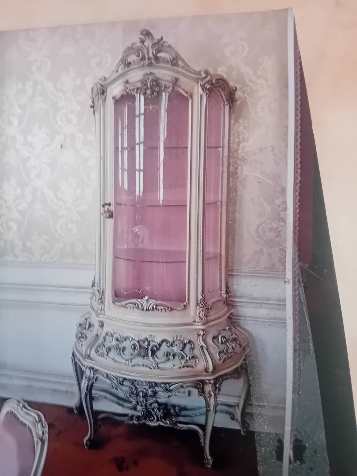 Vitrine baroque Silik Italie