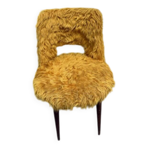 Ancien fauteuil moumoute