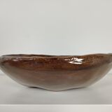 large vintage ceramic fruit basket Germany 1960s